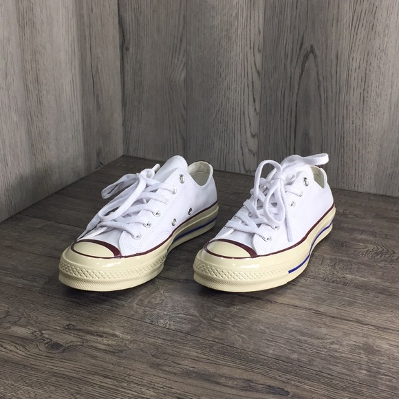 Converse CHUCK 70 OX white/dark burgundy - Picture 4 of 8
